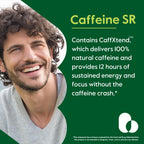 BESTVITE Caffeine 100mg SR Sustained Release - 120 Vegetarian Capsules - image 2