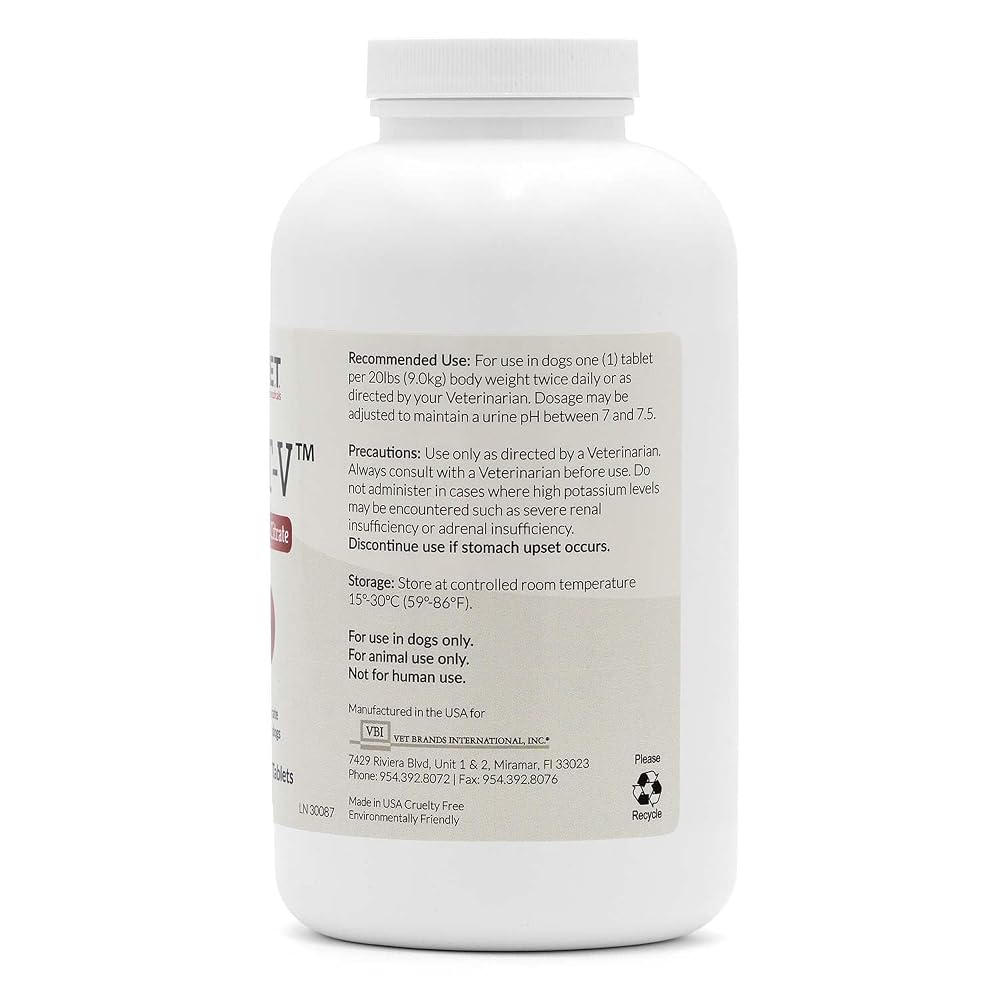 V.E.T. PHARMACEUTICALS K-CIT-V Potassium Citrate 640mg - 100 Tablets - image 3