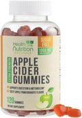 Health Nutrition Naturals Apple Cider Vinegar Gummies Zero Sugar