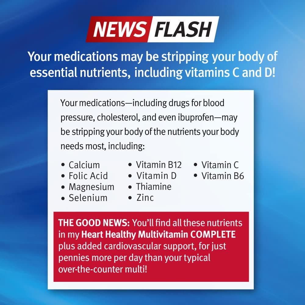 Dr. Sinatra Heart Healthy Multivitamin Complete - 60 Tablets - image 4
