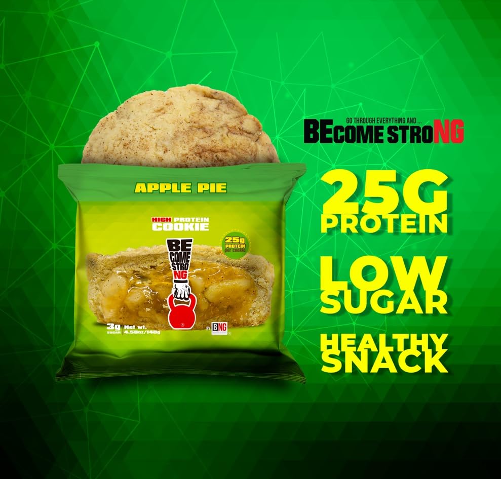 Become Strong High Protein Cookies