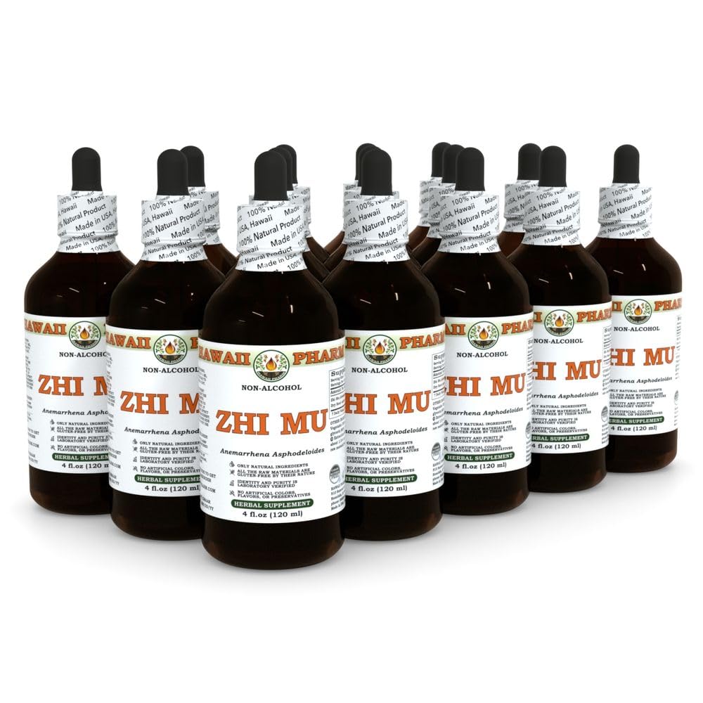 Hawaii Pharm Zhi Mu (Anemarrhena asphodeloides) Root Alcohol-Free - image 5