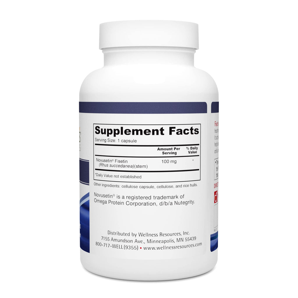 Wellness Resources Fisetin 100mg Brain Health - 90 Capsules - image 7