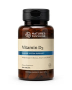 Nature's Sunshine Vitamin D3 for Bone Health - 180 Tablets