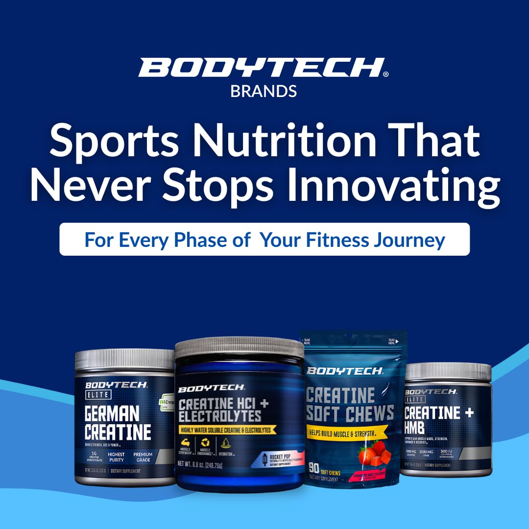 BodyTech Creatine Monohydrate - Supports Muscle Endurance