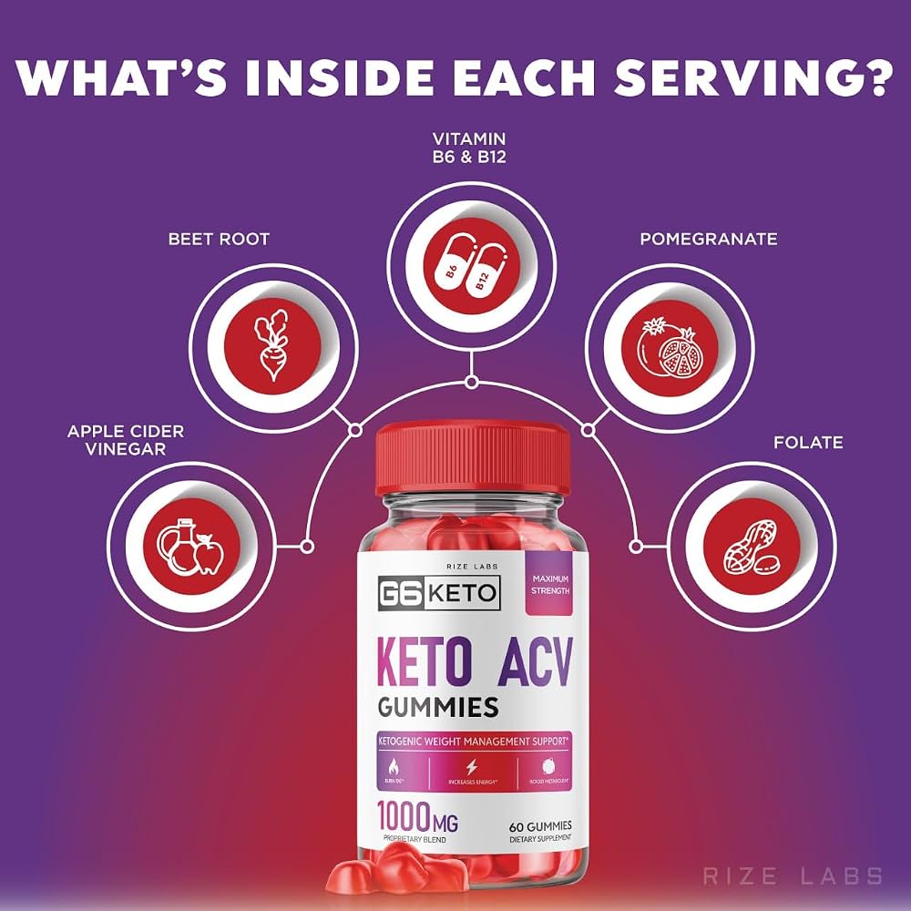rize labs G6 Keto ACV Gummies Weight Loss Support - 120 Gummies - image 4