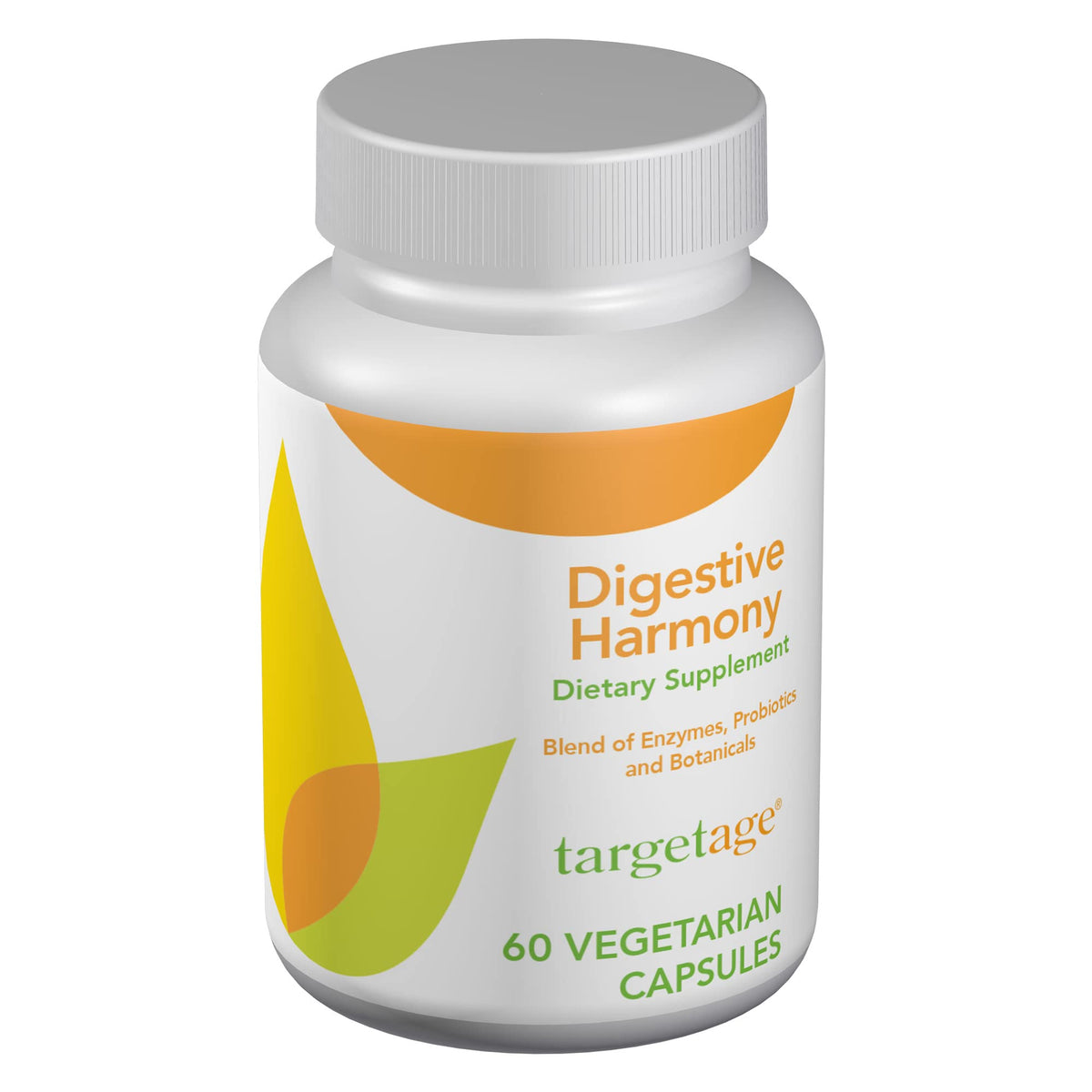 Targetage Digestive Harmony Probiotics & Enzymes - 60 Capsules