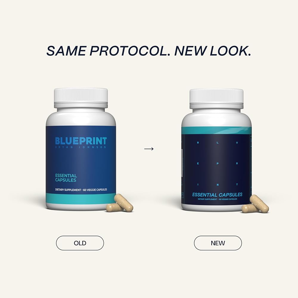Blueprint Bryan Johnson Essential Capsules Multivitamin - 60 Softgels - image 3