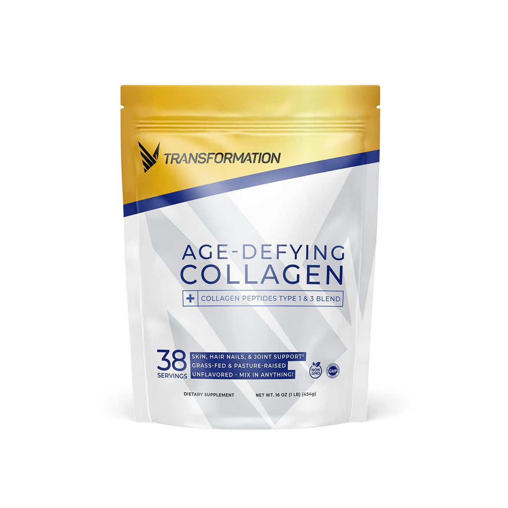 SPR BODY Transformation Grass-Fed Hydrolyzed Collagen Peptides Powder - 16oz
