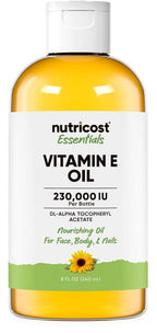 Nutricost Vitamin E Oil 230,000 IU - 8 Fl Oz