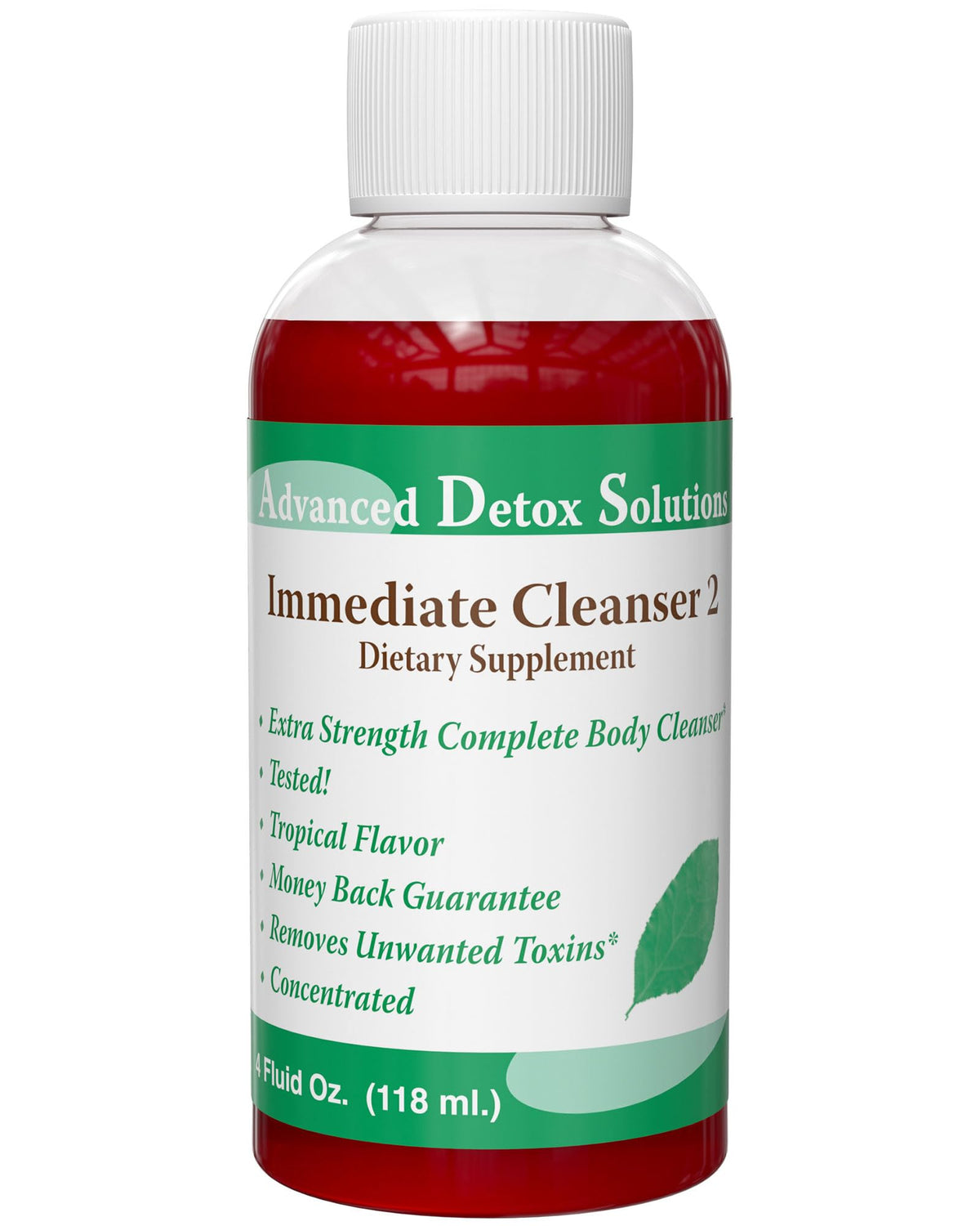 Advanced Detox Solutions Immediate Cleanser 2 - 24 Capsules