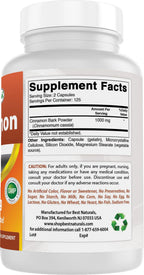 Best Naturals Cinnamon 500 mg - 250 Capsules - image 6