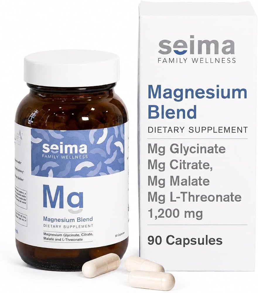 Seima 4-in-1 Magnesium Complex 1200 mg - 90 Capsules
