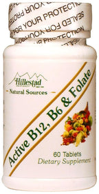 Generic Hillestad Active B12, B6 & Folate - 60 Tablets - image 2