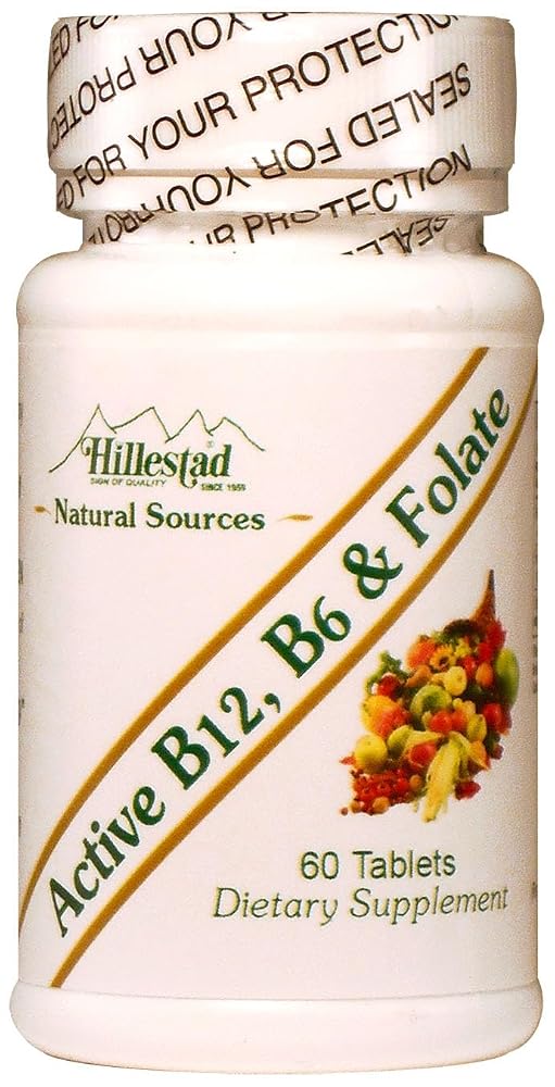 Generic Hillestad Active B12, B6 & Folate - 60 Tablets - image 2