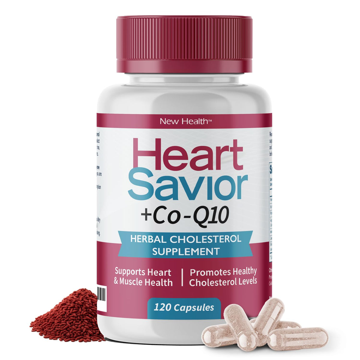 Mountain Health HeartSavior Natural Cholesterol Support - 120 Capsules