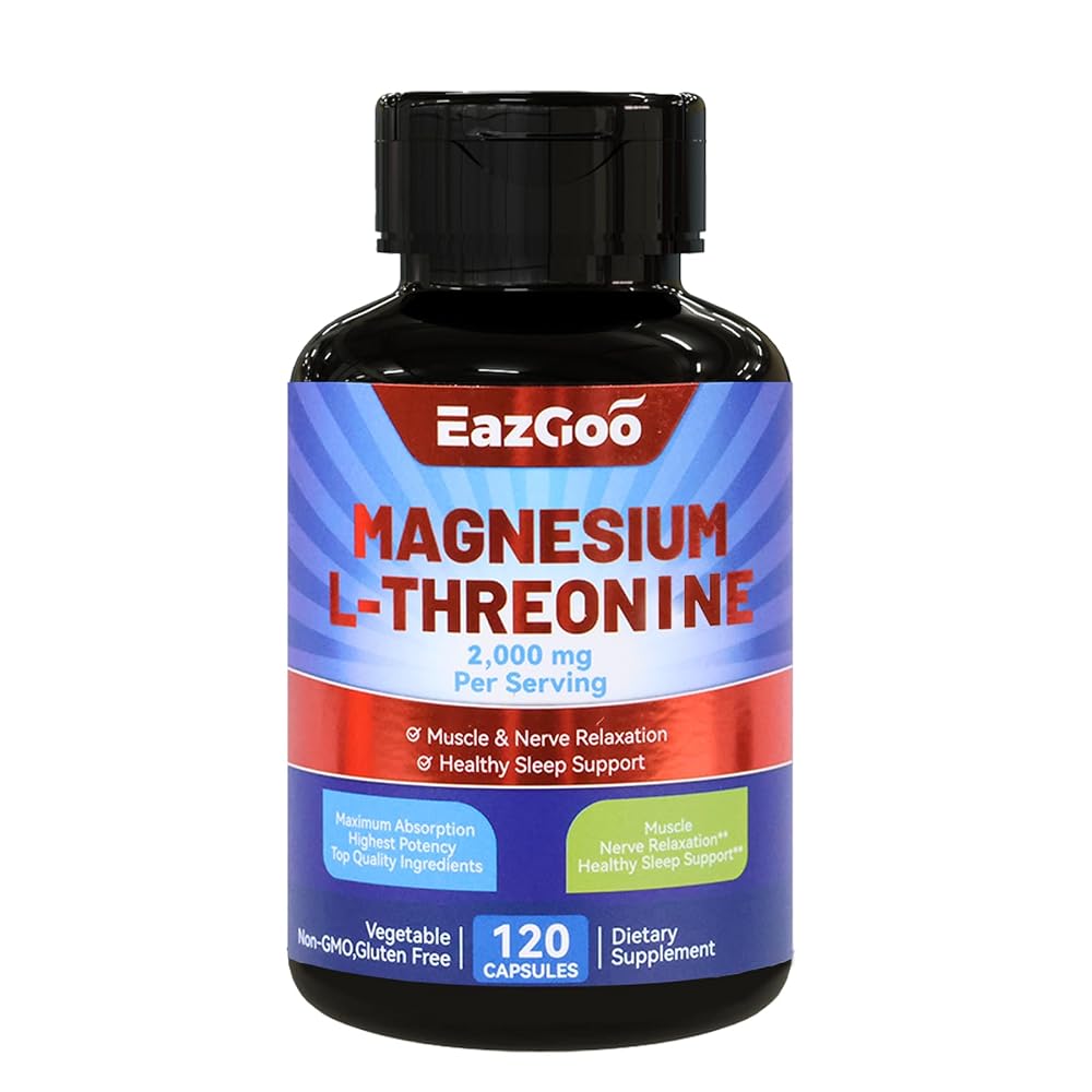 EAZGOO Magnesium L-Threonine Supplement
