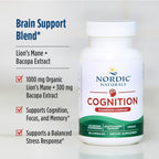 Nordic Naturals Cognition Mushroom Complex Brain Support - 60 Capsules - image 3