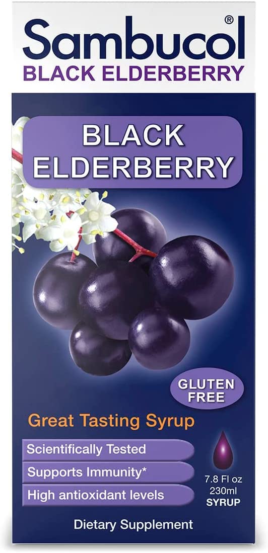 Sambucol Black Elderberry Syrup Immune Support - 7.8 Fl Oz (Pack of 2) - image 2