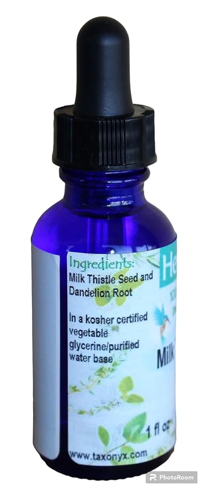 Taxonyx Science Inc Milk Thistle/Dandelion for Birds - Herbal Bird RX