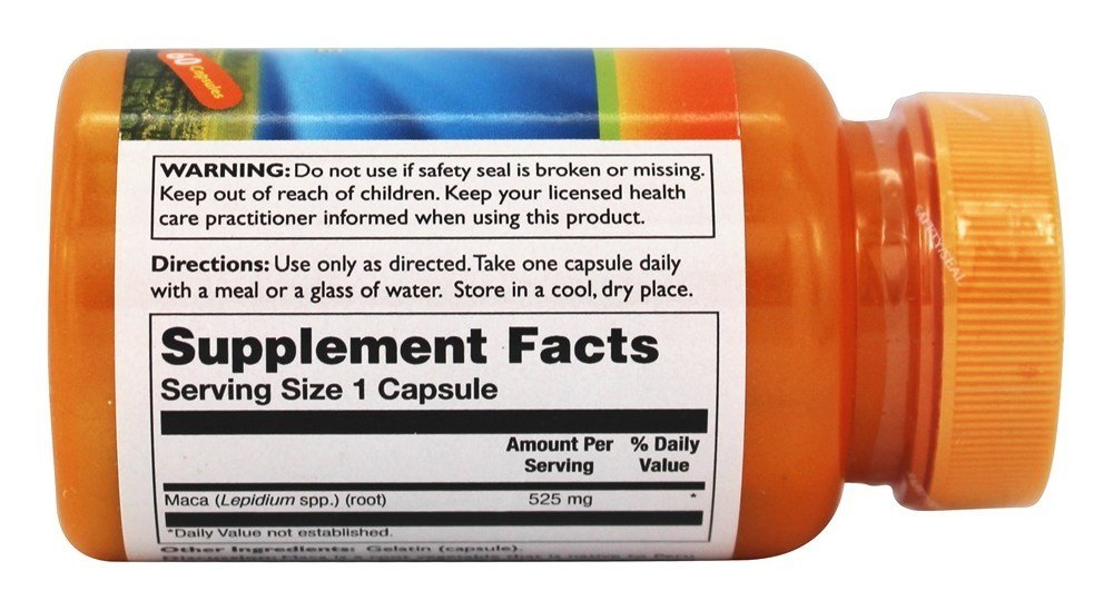 Thompson Maca - 60 Vegetarian Capsules - image 2