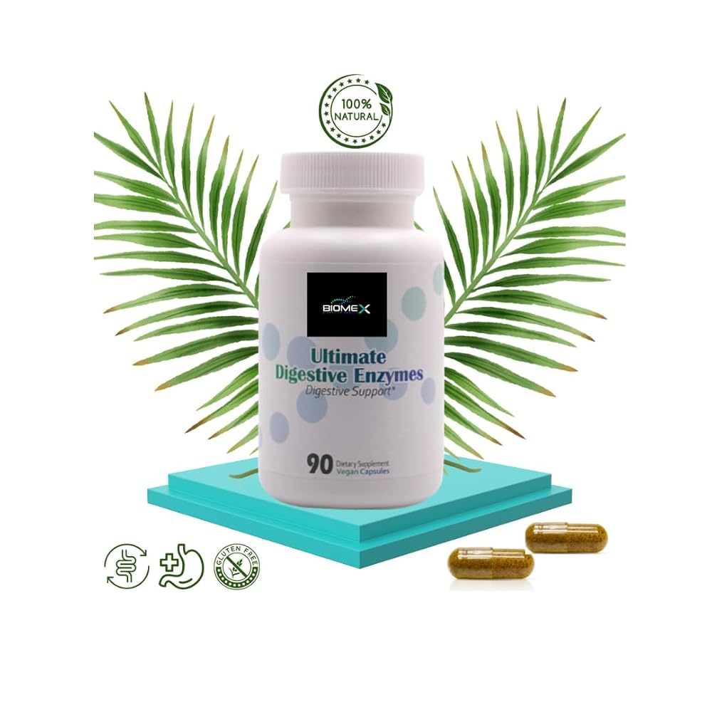 BIOME X Ultimate Digestive Enzymes - 90 Capsules