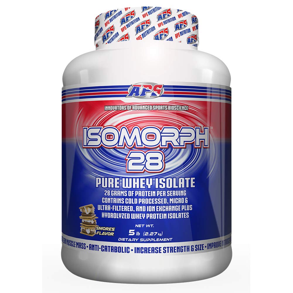 APS Nutrition Isomorph 28 Whey Protein Isolate S'Mores - 5 lb