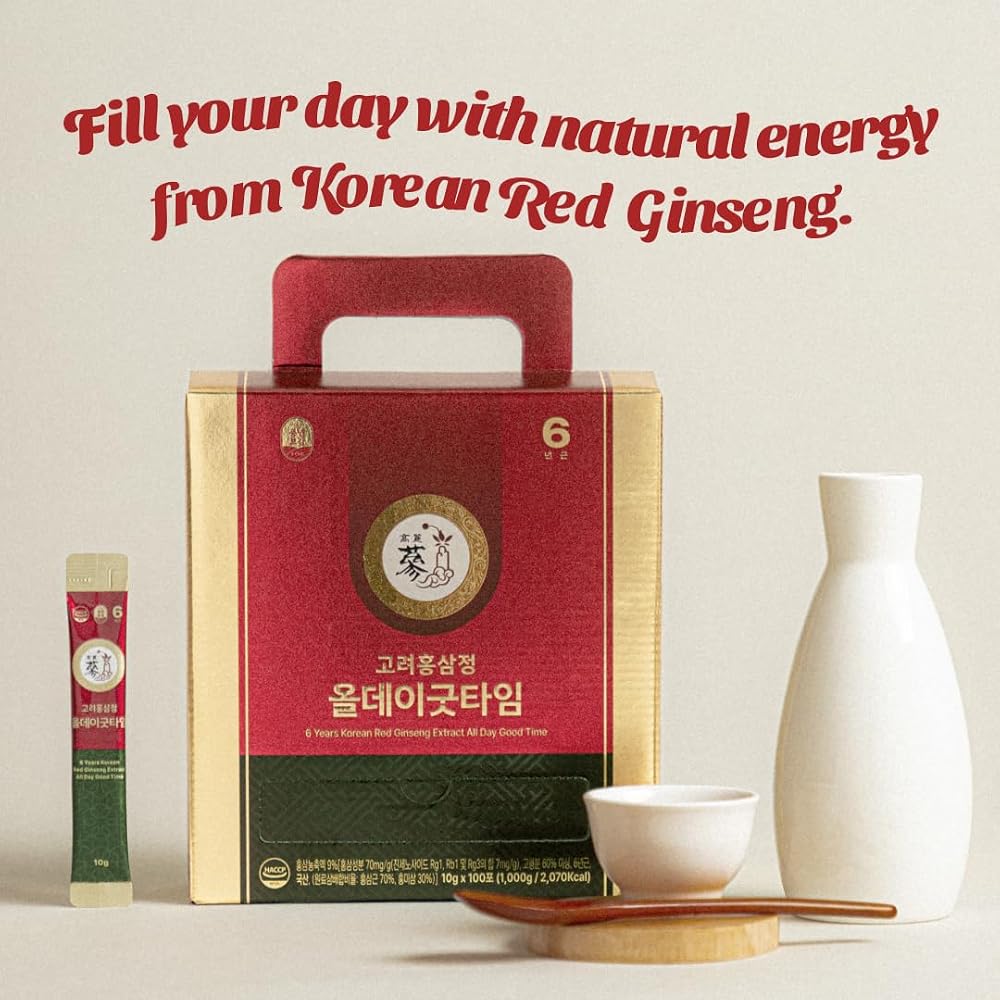 PNBG Red Ginseng Immune Shot 6 Year Korean - 100 Sticks - image 7