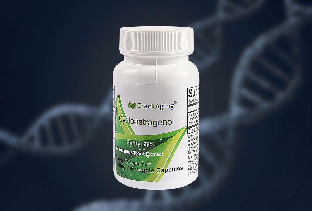 Crackaging Super-Absorption Cycloastragenol 98% 25mg Anti-Aging
