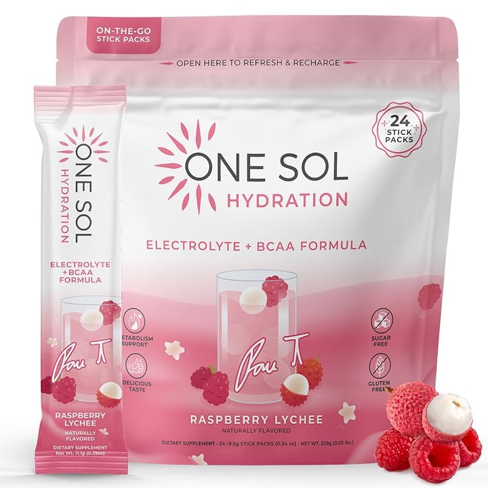 One Sol BCAA & Electrolyte Powder for Hydration, Energy & Recovery