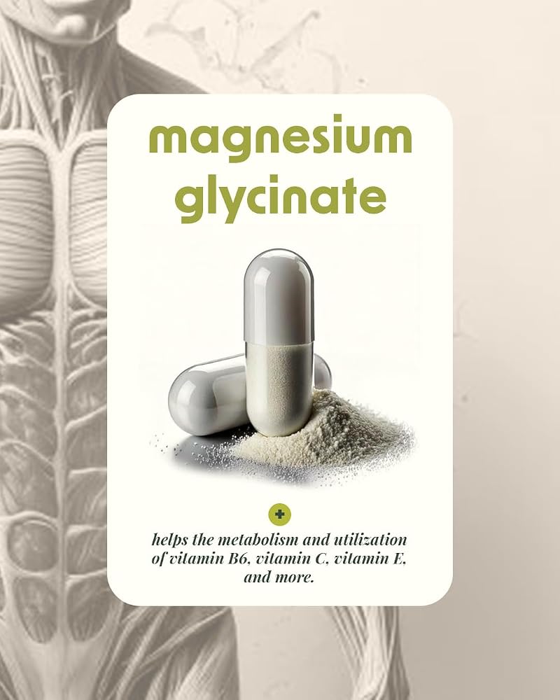 Alpha & Omega Nutrition Magnesium Glycinate 400mg - 120 Tablets - image 3