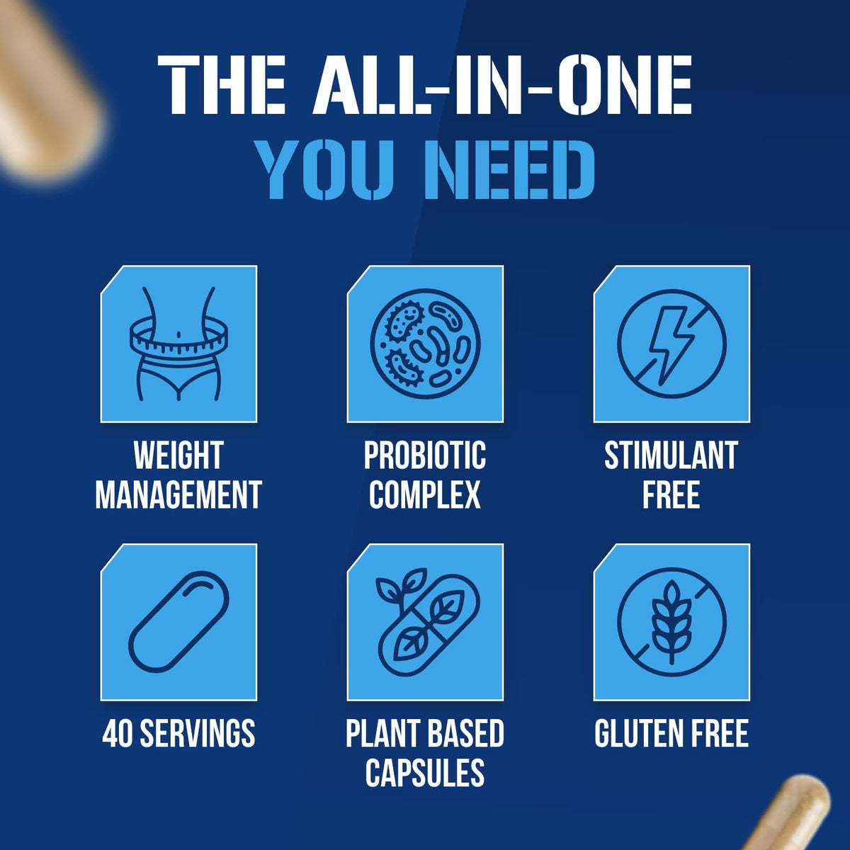 Evlution LeanMode Probiotic Gut Health Supplement - 120 Capsules - image 4