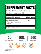 BulkSupplements.com Asparagus Extract Powder