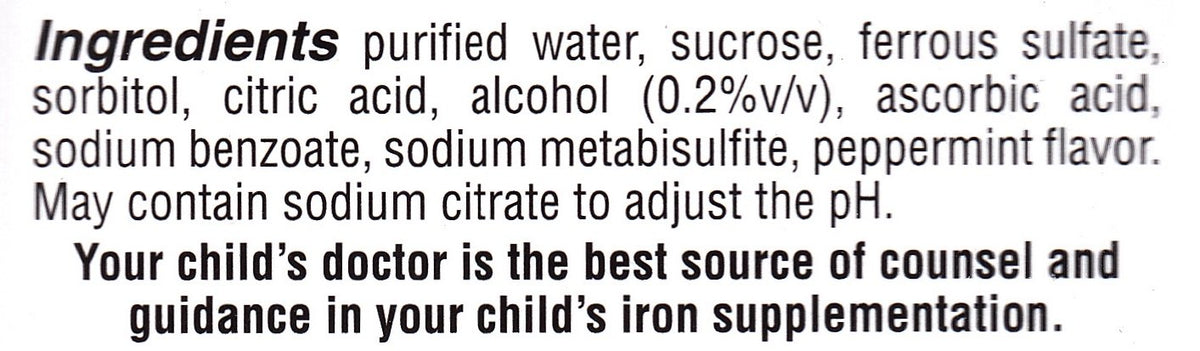 Silarx Ferrous Sulfate Drops Iron Supplement Peppermint - Pack of 6 - image 4