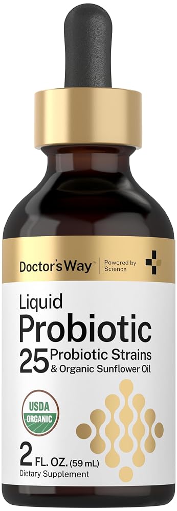 Doctor's Way Liquid Probiotic for Women and Men - 2 fl oz