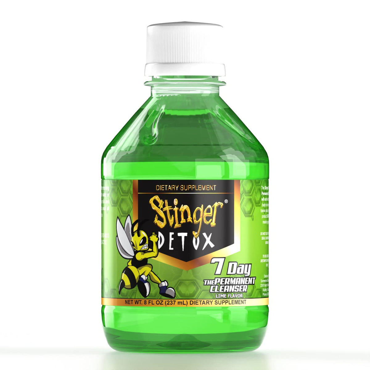 Stinger Detox 7-Day Permanent Drink Lime Flavor - 8 FL OZ - image 2