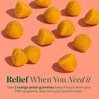 Semaine PMS Relief for Women Period Cramps - 48 Gummies - image 4