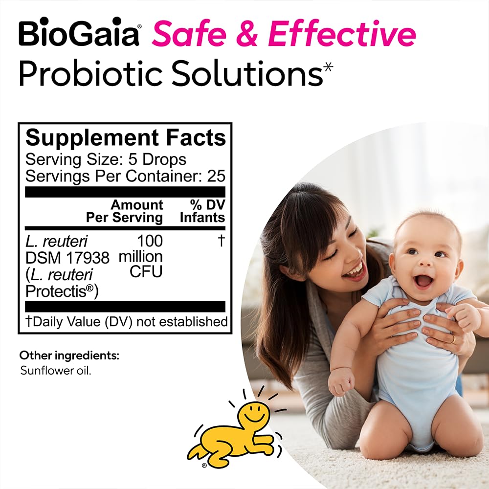 PediAct BioGaia Protectis Probiotic Drops for Baby - 2 x 5ml - image 6
