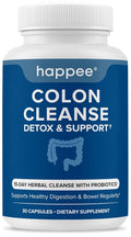 Happee Colon Cleanser & Detox for Weight Loss Support, 15 Day Cleanse