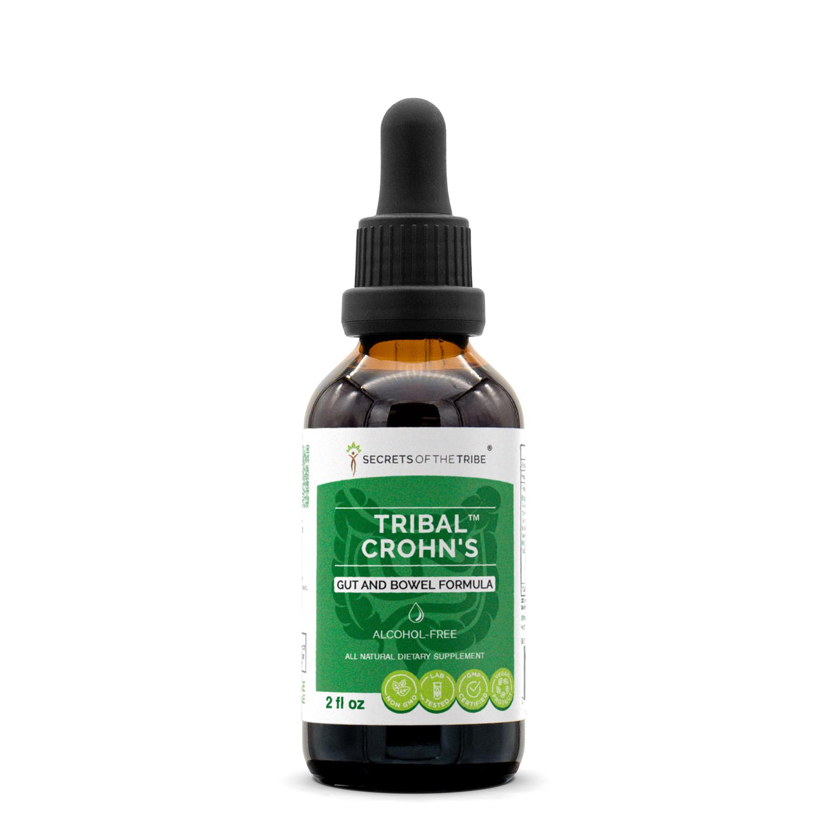 Secrets of the Tribe Tribal Crohn's Alcohol-Free Glycerite Tincture