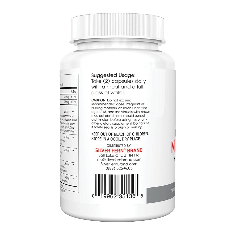 Silver Fern Whole Food Daily Multi Vitamin w/Trace Mineral Blend