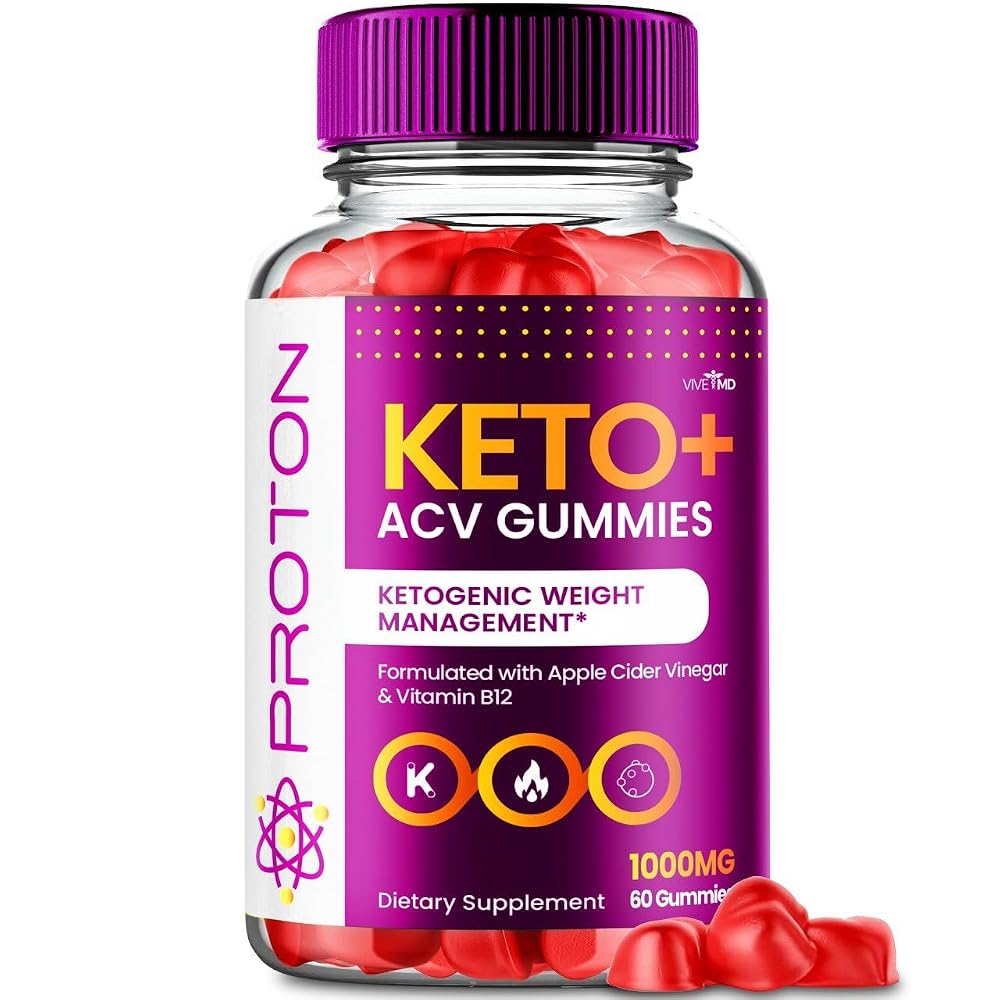VIVE MD Proton Keto ACV Gummies Advanced Weight Management - 60 Count