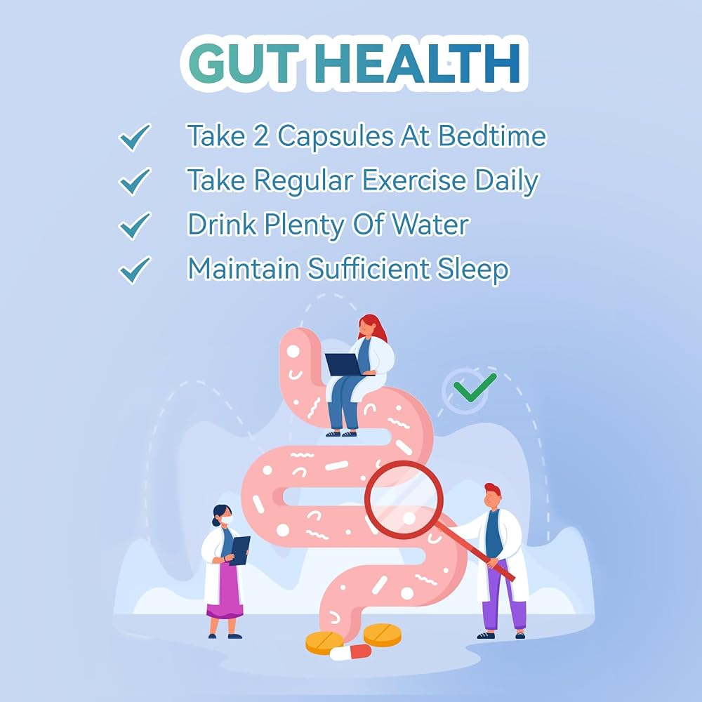 DIATMOON Gut Cleanse Capsules Colon Support - 30 Count - image 3