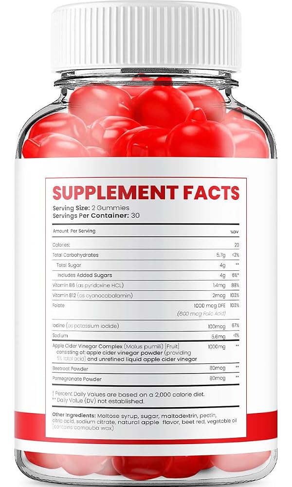 Indelo Fresh Health ACV Gummies with Vitamin B12 - 120 Gummies - image 2