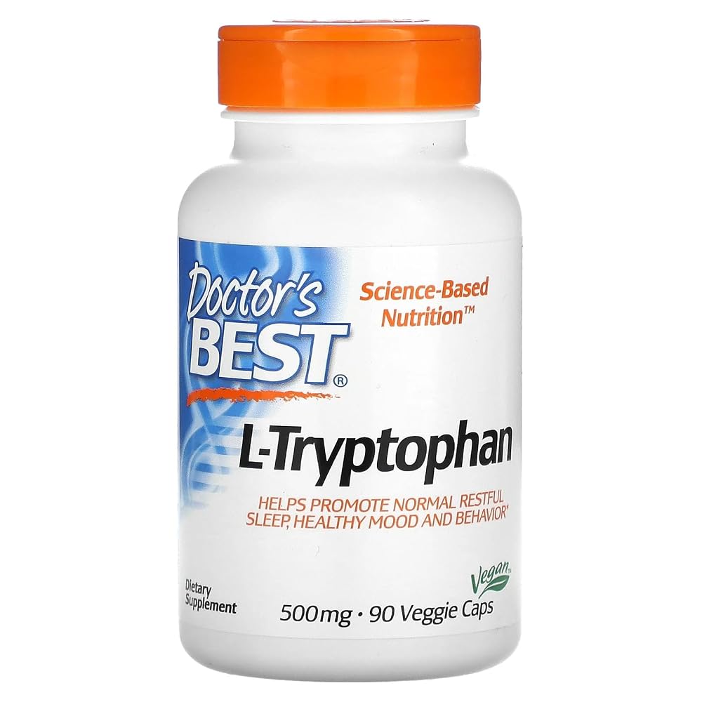 Doctor's Best L-Tryptophan 500mg - 1 Ounce