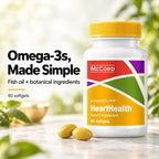 Pinnaclife McCord HeartHealth Omega-3 Fish Oil with Lemon - 60 Softgels - image 2