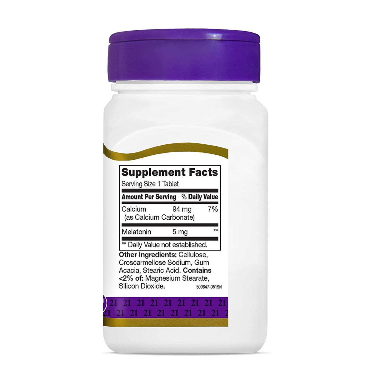 21st Century Melatonin 5mg Tablets - 360 Count (Pack of 3) - image 3