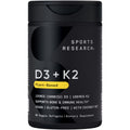 Sports Research Vegan Vitamin D3 + K2 - 60 Softgels