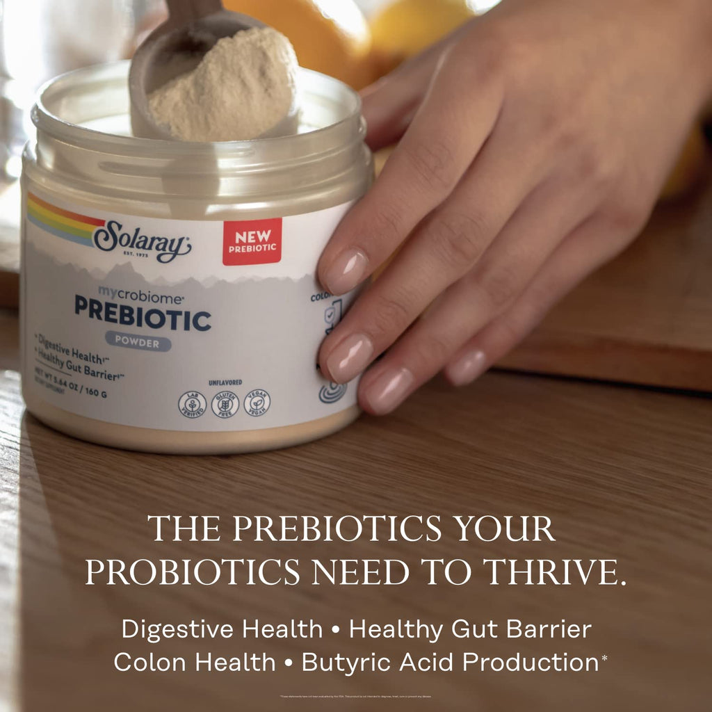 SOLARAY Mycrobiome Prebiotic Powder