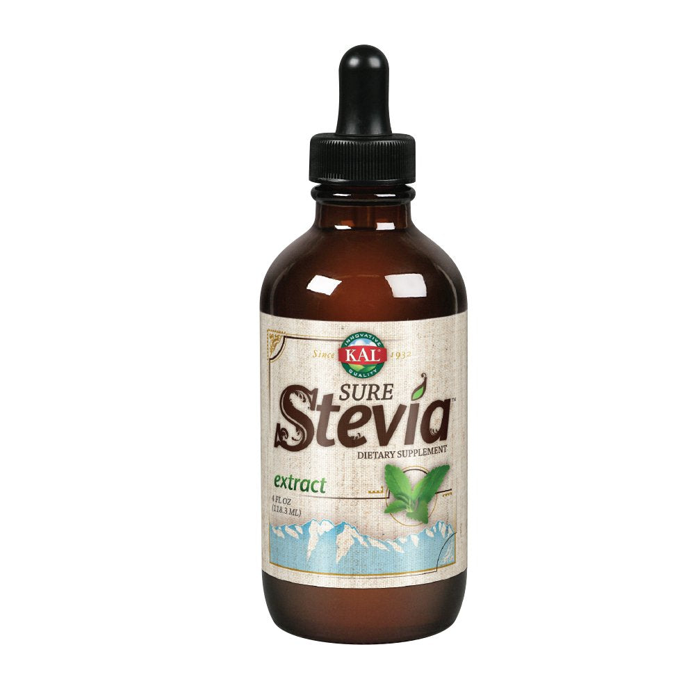 KAL Sure Stevia Liquid Extract - 12 Fl Oz (3 Pack)